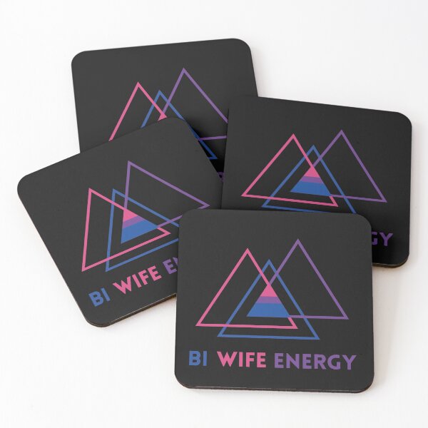 Item preview, Bi Wife Energy Bisexual Pride Triangle Subtle designed and sold by LowKeyLitGifts.