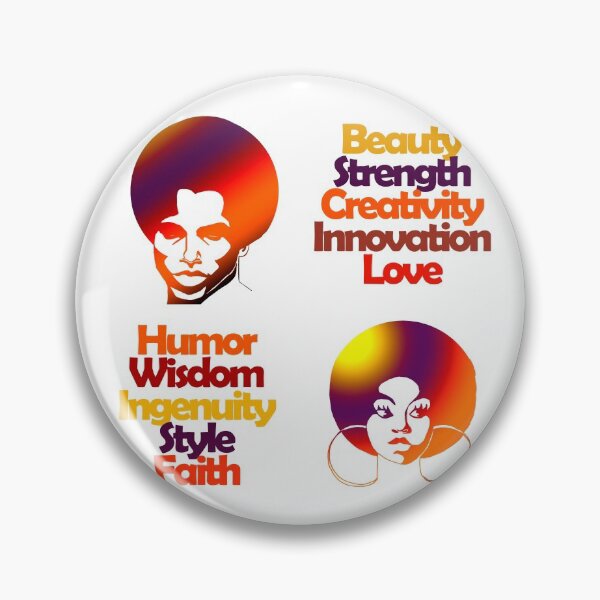Item preview, Melanin Man and Woman Sticker Pack designed and sold by FindingFreebird.