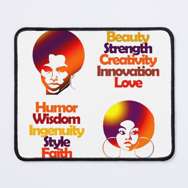 Item preview, Melanin Man and Woman Sticker Pack designed and sold by FindingFreebird.