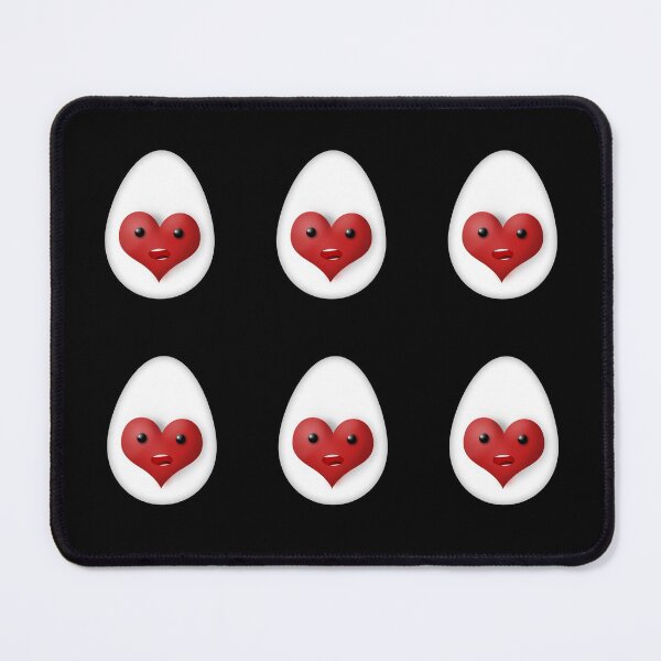 Item preview, World Egg Day, Heart Shaped Kawaii Egg designed and sold by Your Favorite Shop.