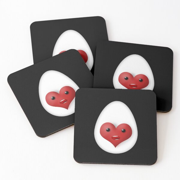 Item preview, World Egg Day, Heart Shaped Kawaii Egg designed and sold by Your Favorite Shop.