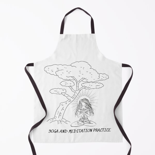 Item preview, Yoga and meditation practice design designed and sold by LapuniStore.