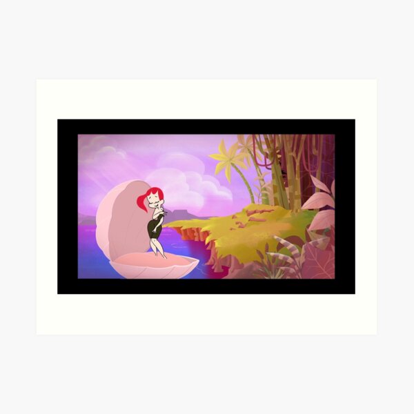 Birth of Mitzi Art Print