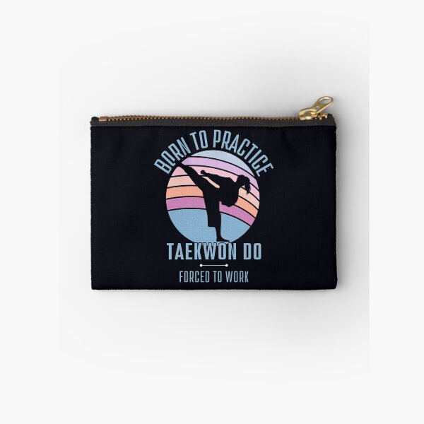 Item preview, Born To Practice Taekwon-Do - Forced To Work Female Martial Artist designed and sold by madtoyman.