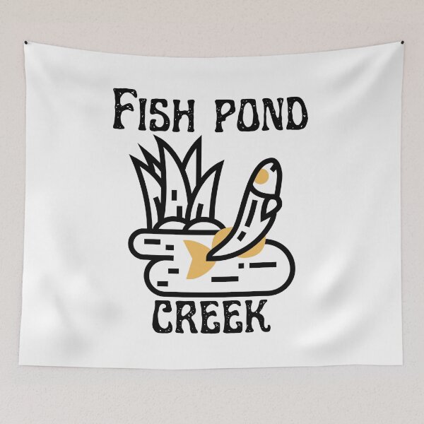 Item preview, Fish pond creek designed and sold by Tulips2.
