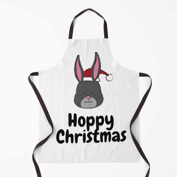 Item preview, Hoppy Happy Christmas Cartoon Bunny Rabbit designed and sold by Designforoz.