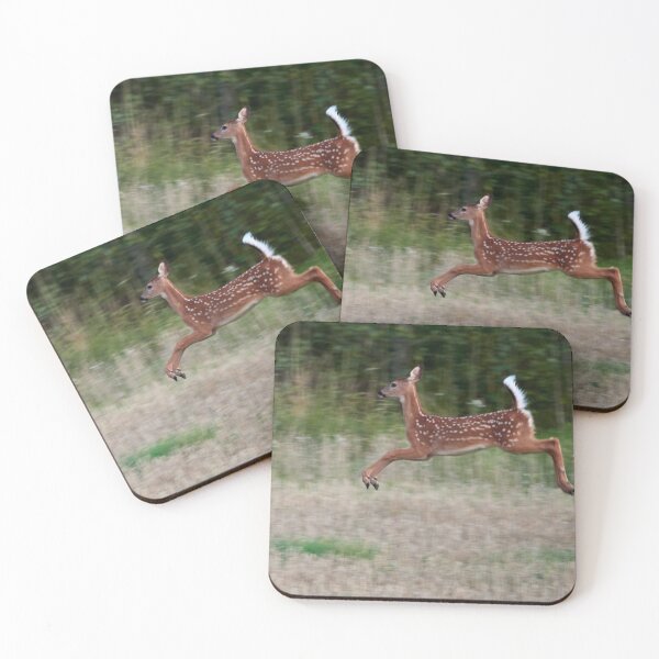 Item preview, Jump and fly. White-tailed deer designed and sold by Jouko Lehto Photography.
