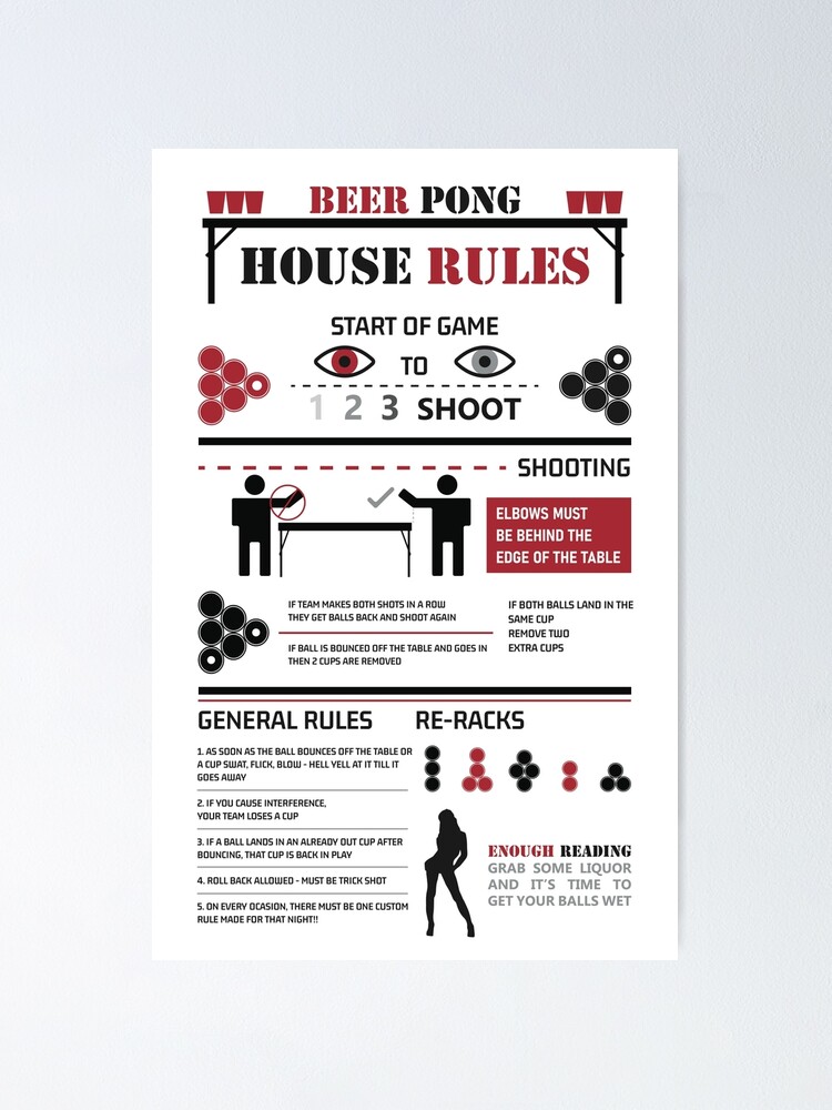 Les règles du Bière Pong - Cornilleau