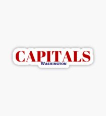 Capitals Sticker