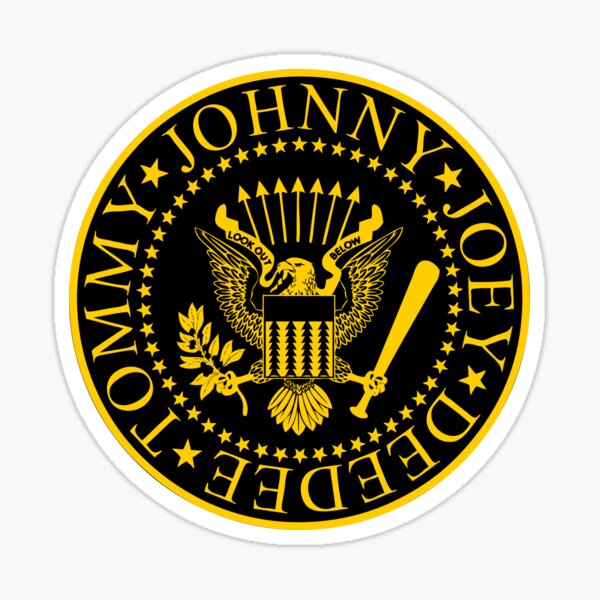 The Ramones Band. Sticker