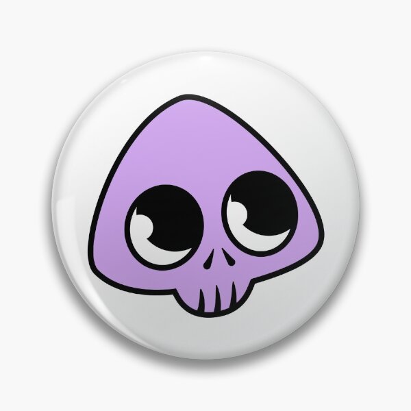 Item preview, Cute Purple Skull designed and sold by Art by Nath.