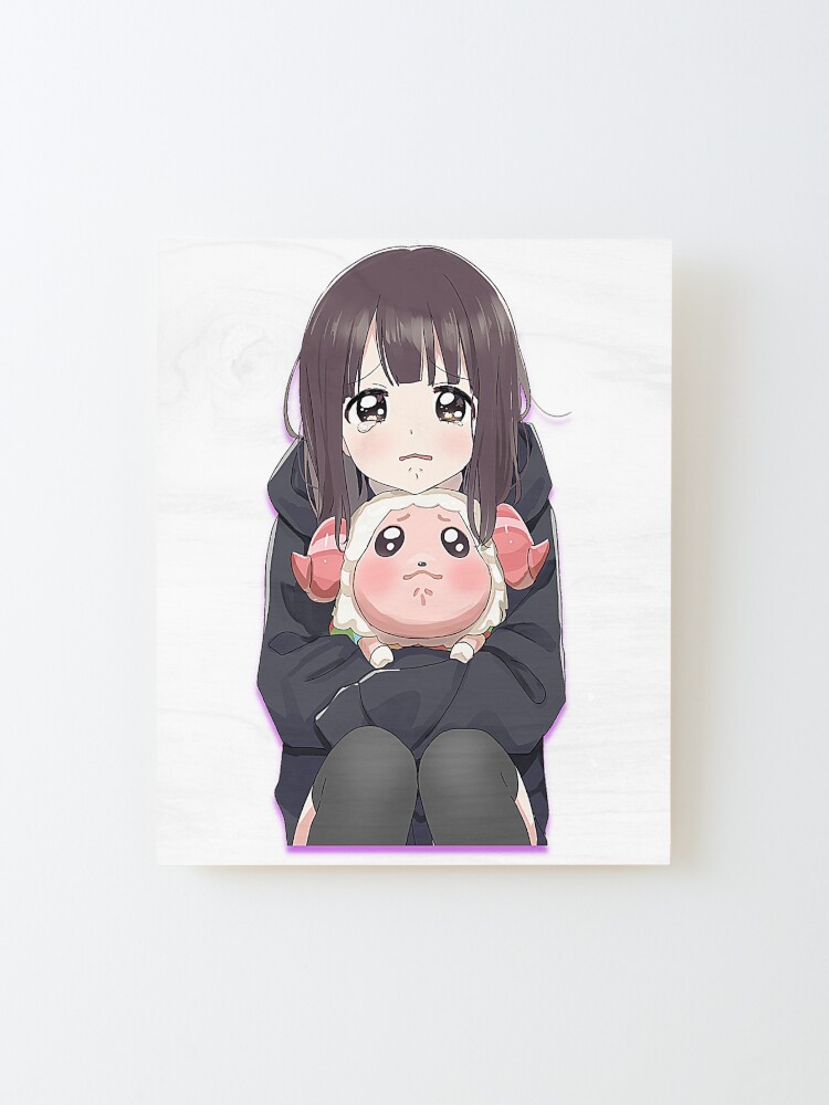 Menhera chan peeker - Peeking anime girl Poster for Sale by giftycat