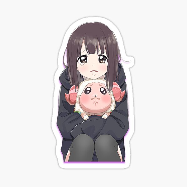 Cute girl menhera kurumi Sticker for Sale by Julia-Jeon