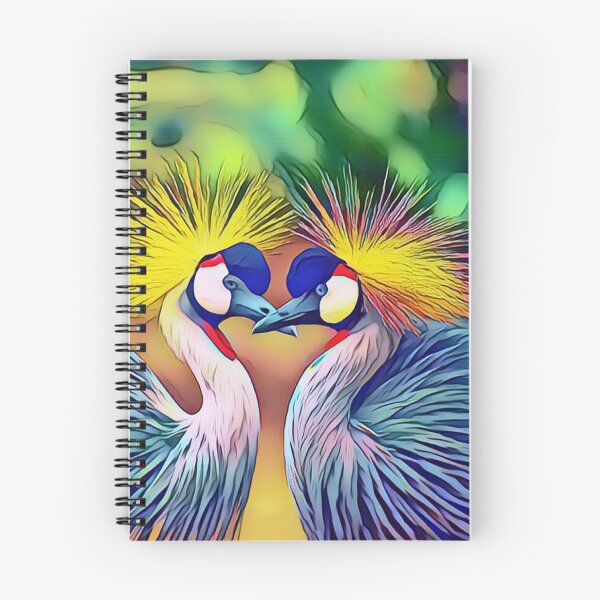 Item preview, Crowned Bird In Harmony Oil Paint designed and sold by Funpart.