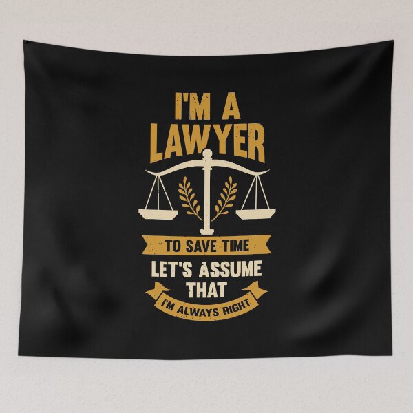 Item preview, I'm A Lawyer Attorney Advocate Gift designed and sold by Marcid95.