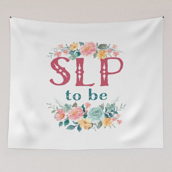 Item preview, SLP to Be Future Speech Language Pathologist Therapist designed and sold by jaygo.
