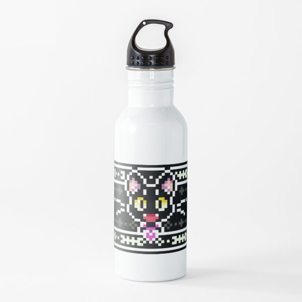 Black Cat Water Bottle