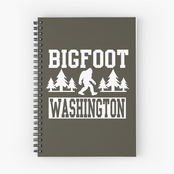 Item preview, Washington Bigfoot Hunting Sasquatch Vintage Squatch designed and sold by GreenTurtleTeez.