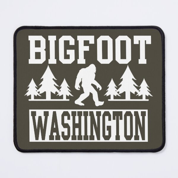 Item preview, Washington Bigfoot Hunting Sasquatch Vintage Squatch designed and sold by GreenTurtleTeez.