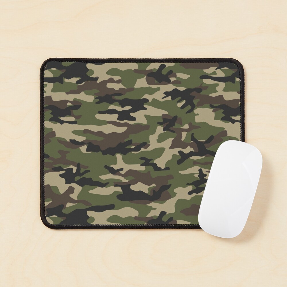 Simple Army Green Camouflage Pattern | Hardcover Journal