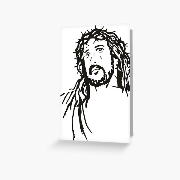 Jesus Christ Greeting Card