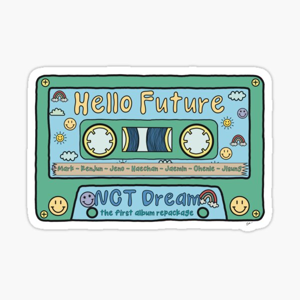 Hello Future Stickers for Sale