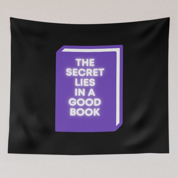 Item preview, The Secret Lies In A Good Book designed and sold by surprise-to-me.