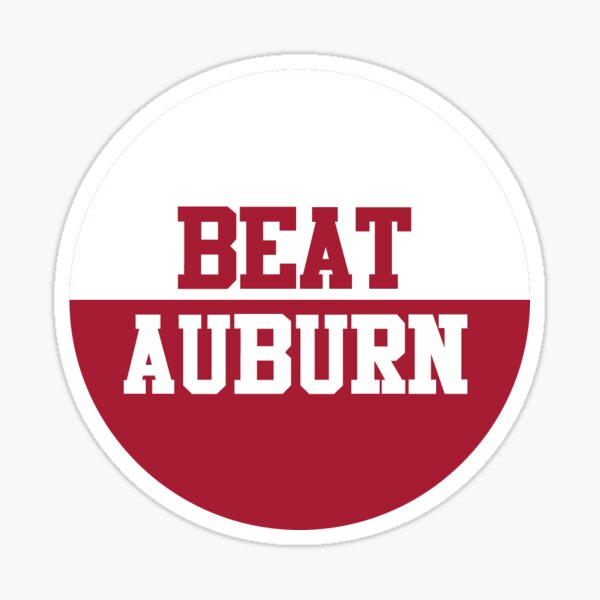 Item preview, Alabama Gameday Pin, Beat Auburn designed and sold by Marissa Maguire.