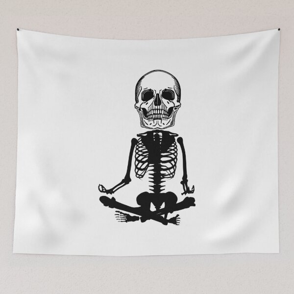 Item preview, Scary Meditating Skeleton designed and sold by Dobsy.