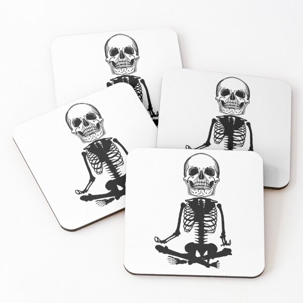 Item preview, Scary Meditating Skeleton designed and sold by Dobsy.