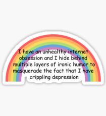 Confession Sticker