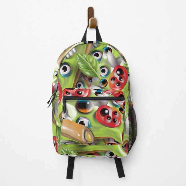 Item preview, Pizza Monster Pattern designed and sold by fakeface.