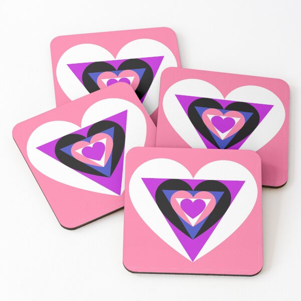 Item preview, Genderfluid hearts designed and sold by Annka47.