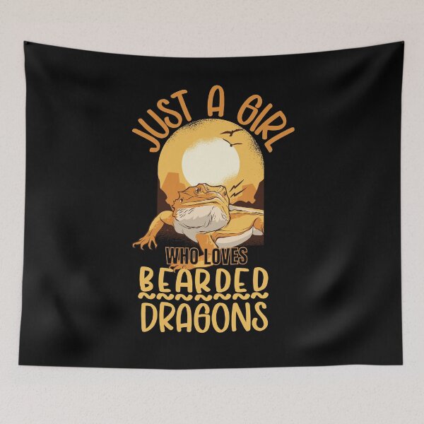Item preview, Just a girl who loves bearded dragons designed and sold by HROC.