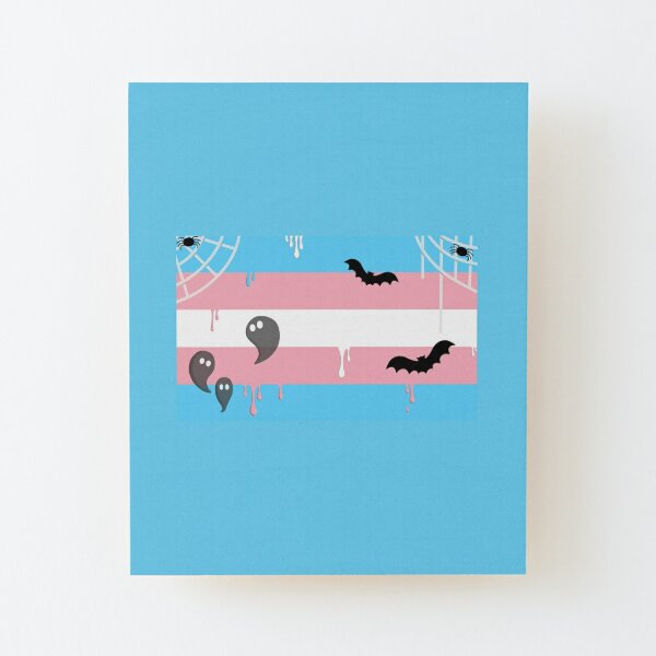 Halloween trans flag Photographic Print for Sale by Ren Andrews