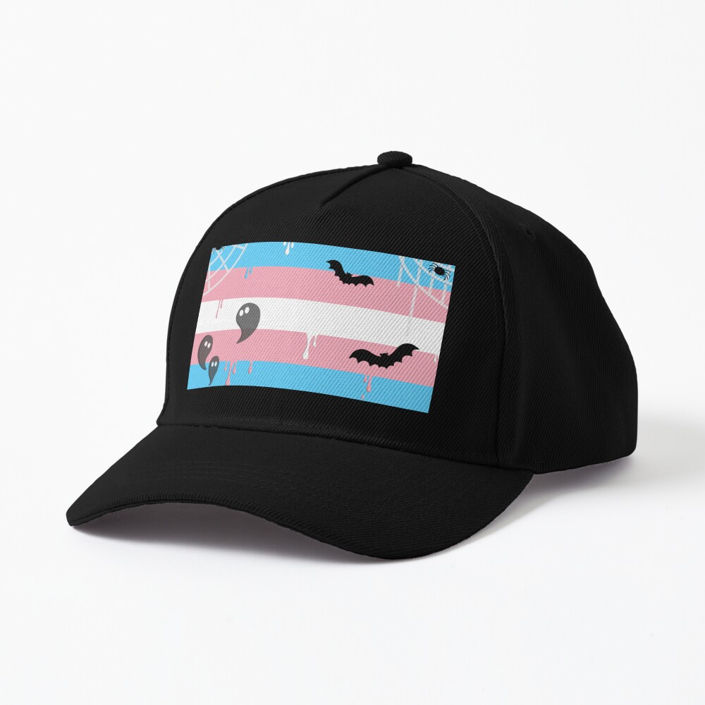 Halloween trans flag Photographic Print for Sale by Ren Andrews