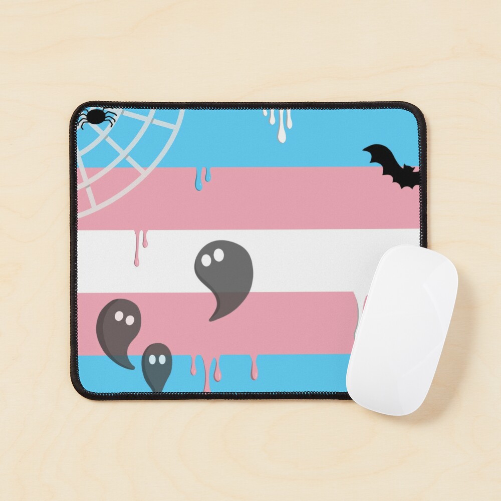 Halloween trans flag Photographic Print for Sale by Ren Andrews