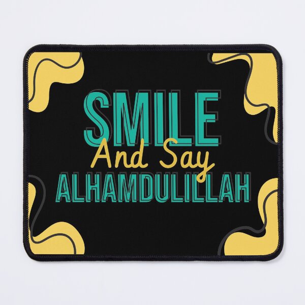 Item preview, Smile And Say Alhamdulillah designed and sold by roadtojannah.
