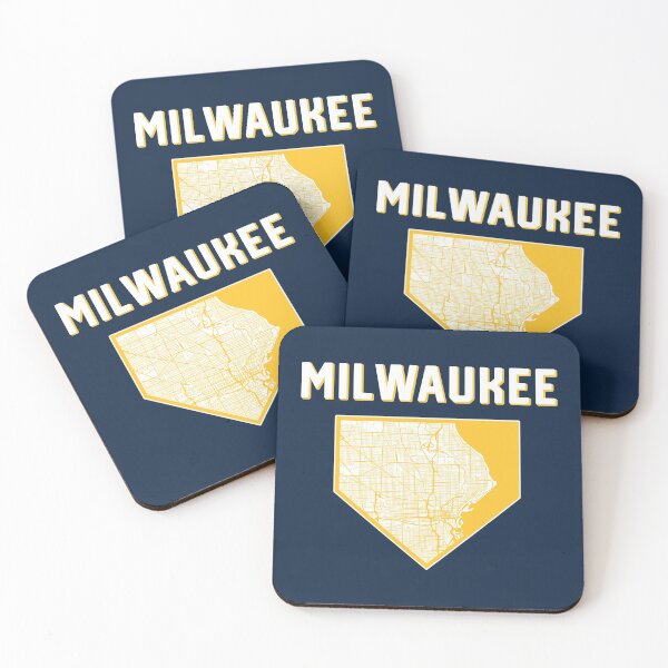 Item preview, Milwaukee Baseball City Home Map designed and sold by toutwearapparel.