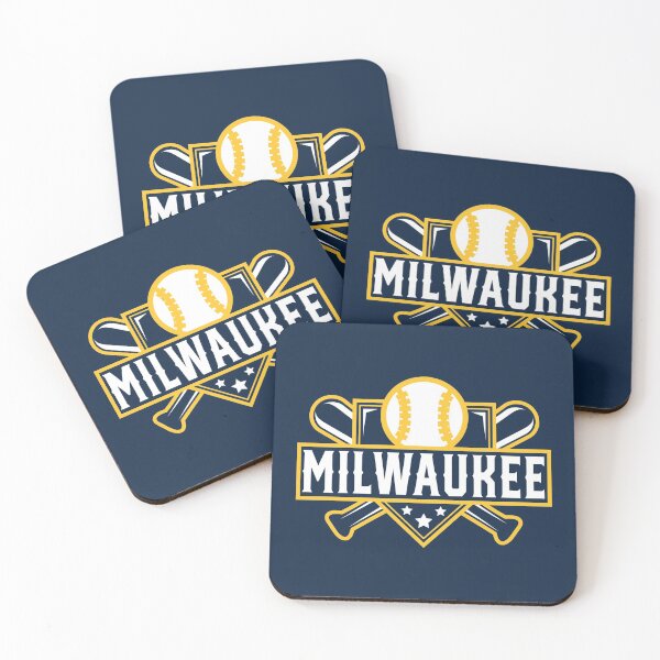 Item preview, Milwaukee Baseball Home Plate Crossed Bats designed and sold by toutwearapparel.
