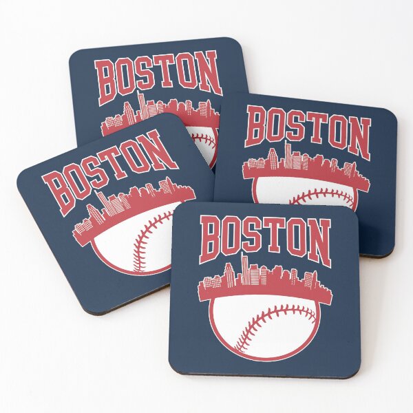 Item preview, Horizonte de la ciudad minimalista de béisbol de Boston designed and sold by toutwearapparel.