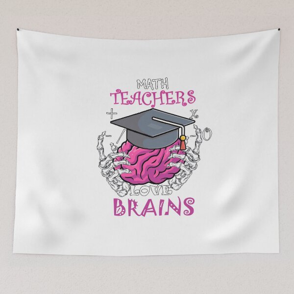 Item preview, halloween lover math teachers love brains funny gift for mom wife  designed and sold by Sun Rise.