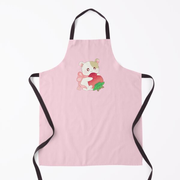 Item preview, Cute hamster holding strawberry designed and sold by Shalu Elysian.