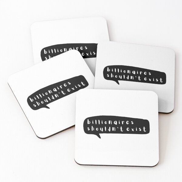 Item preview, Billionaires Shouldn't Exist Black Speech Bubble Graphic designed and sold by rl2020.