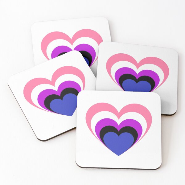 Item preview, Genderfluid heart in heart designed and sold by Annka47.