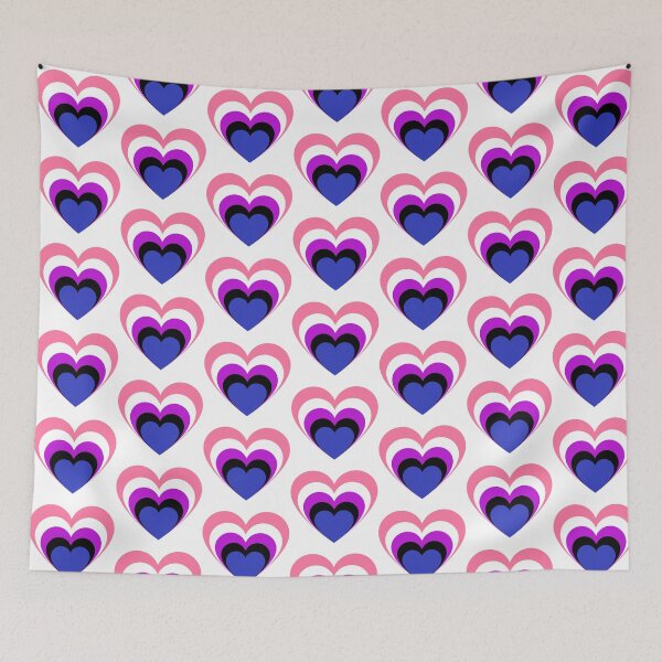 Item preview, Genderfluid heart in heart designed and sold by Annka47.