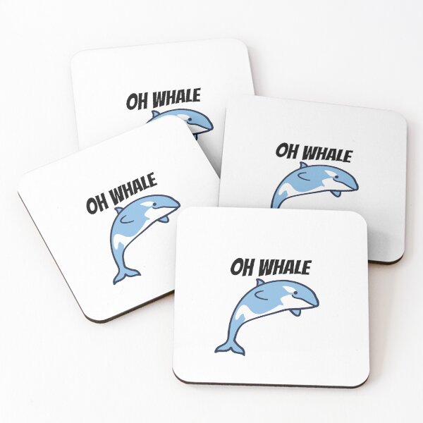Item preview, Oh Whale Funny Saying Pun of Oh Well designed and sold by Housestore.