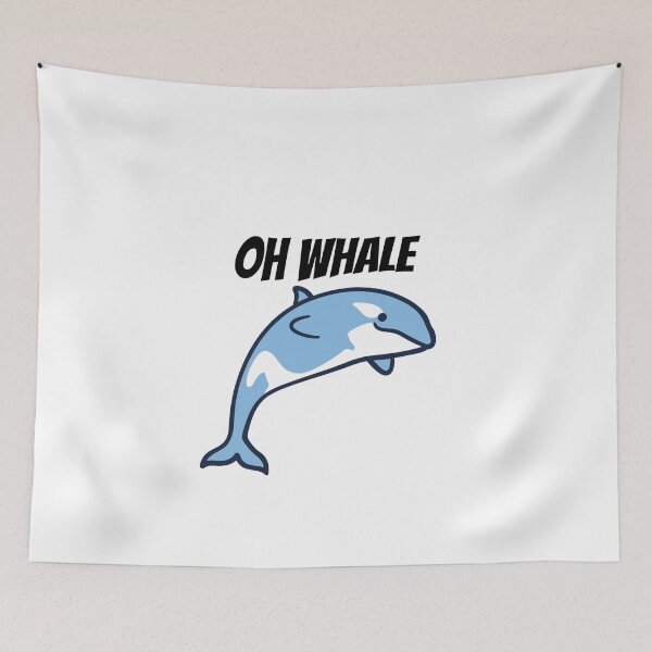 Item preview, Oh Whale Funny Saying Pun of Oh Well designed and sold by Housestore.