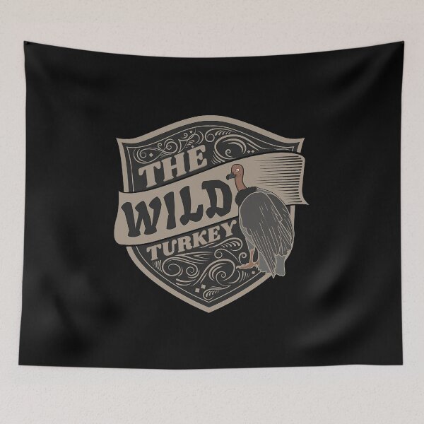 Item preview, The Wild Turkey |  bourbon, whiskey, wildlife, alcohol designed and sold by I'm  Redz.