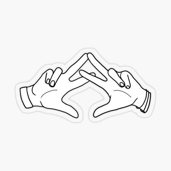 AXO Hands Sticker